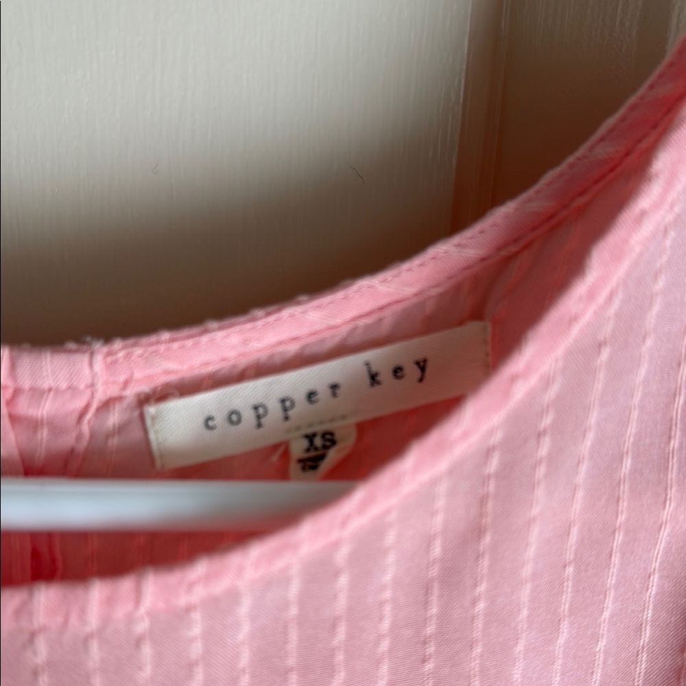 Pink Ruffle Sleeve Top - Picture 3 of 3